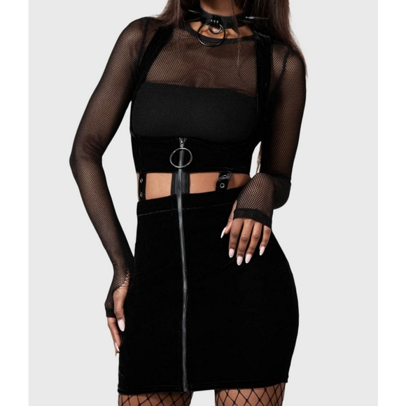 Killstar Soundcheck Dress - Picture 3 of 5